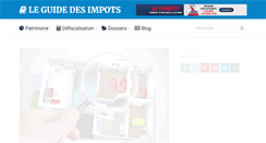 Desktop Screenshot of leguidedesimpots.com