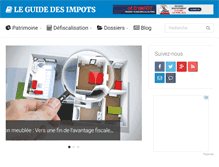 Tablet Screenshot of leguidedesimpots.com